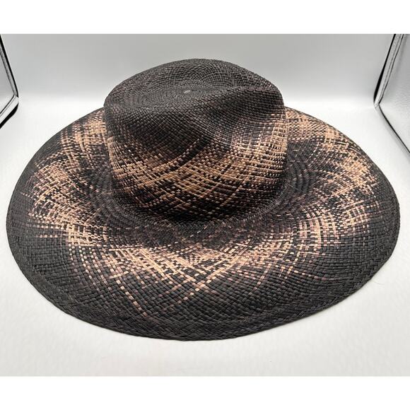 Freya Women\'s CATNIP Straw Hat Hand Crafted in Ecuador Size Large UPF 50+